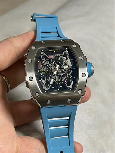 richard mille azul